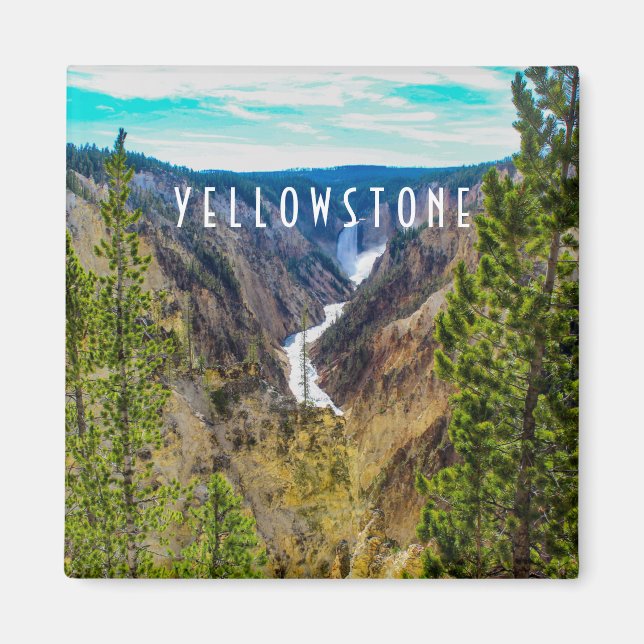 Aimant Grand Canyon de Yellowstone (Devant)