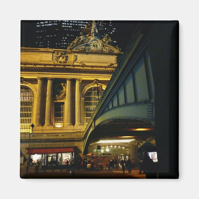 Aimant Grand Central Station - Nuit - New York City (Devant)