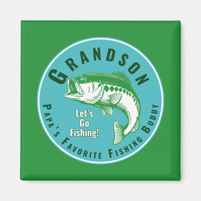 Aimant Grand-fils Fishing Buddy (Devant)