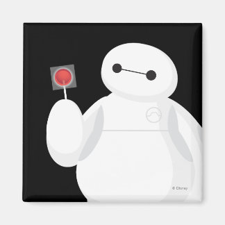 Aimant Grand héros 6 | Baymax avec Lollipop