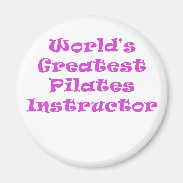 Aimant Grand instructeur Pilates Mondes