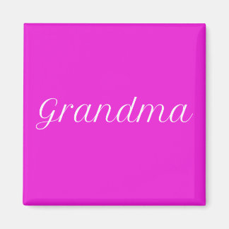 Aimant +Grand-mère
