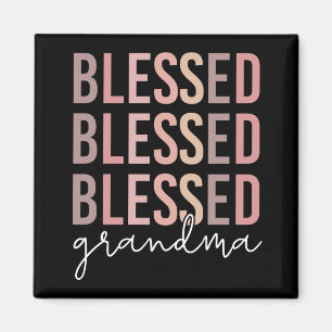Aimant Grand-mère béni   Cadeaux pour grand-mère