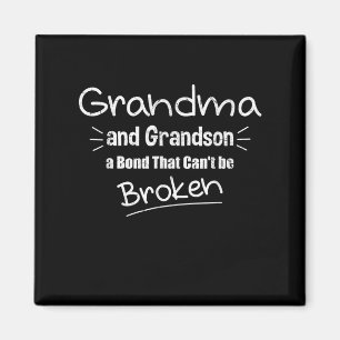 Aimant Grand-mère et Grandson A Bond That