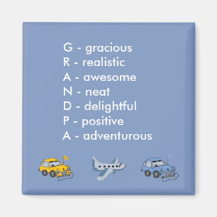 Aimant Grand-pa Acrostic