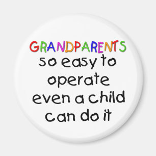 Aimant Grand-parents Amour