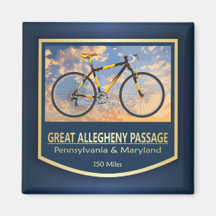 Aimant Grand Passage Allegheny (vélo2) 2