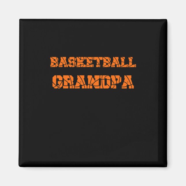 Aimant Grand père de basket (Devant)