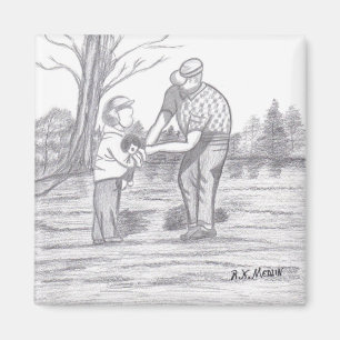 Aimant Grand-Père Et Moi