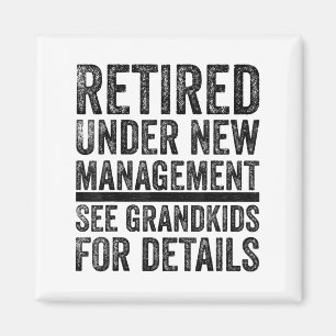 Aimant Grand-père Papa Retraité Hommes Meilleure retraite