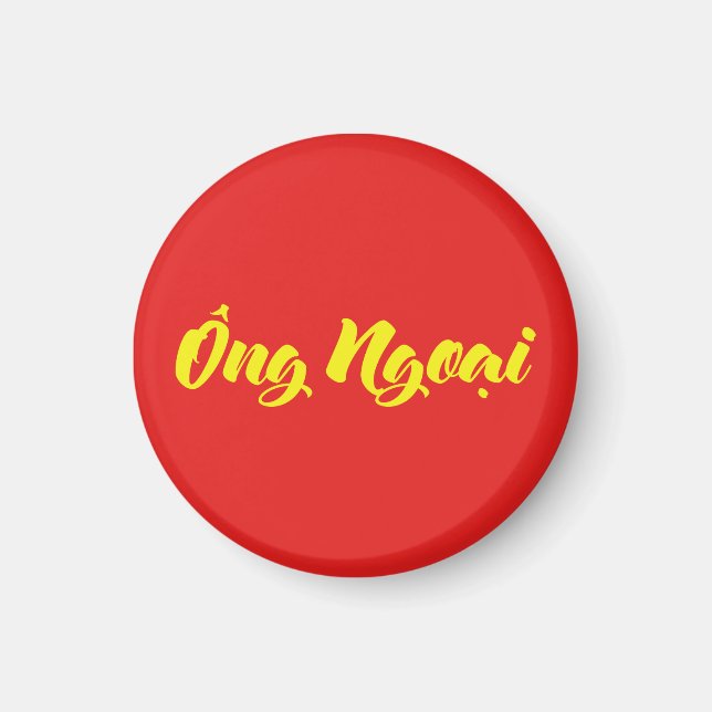 Aimant Grand-père vietnamien (maternel) - Ông Ngobao (Devant)