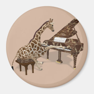 Aimant Grand piano de Talented Giraffe