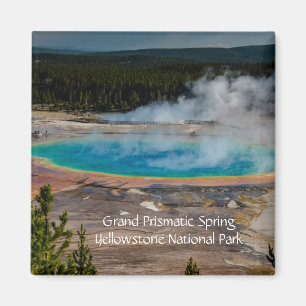 Aimant Grand Prismatic Spring Parc national de Yellowston