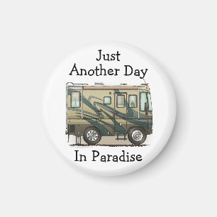 Aimant Grand rv car Motorhome du profondément satisfait