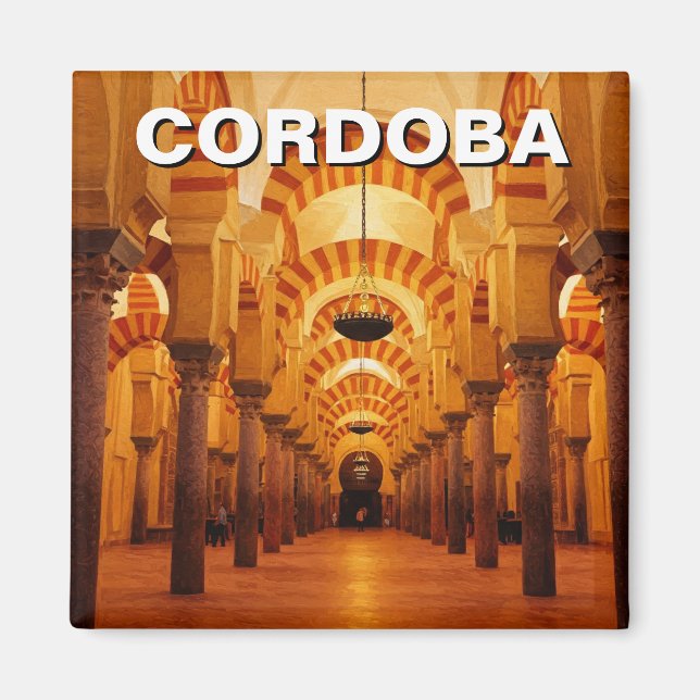 Aimant Grande Mosquée de Cordoue Espagne (Devant)