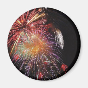 Aimant Grande nuit de feux d'artifice