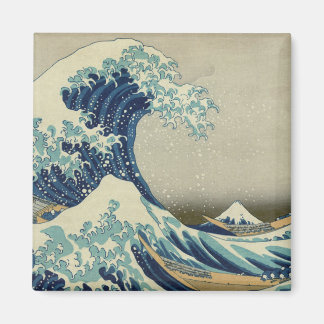 Aimant "Grande vague au large de Kanagawa" par Hokusai ma