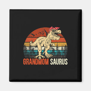 Aimant Grandmomsaurus T Rex Dinosaure Grand-mère Saurus M