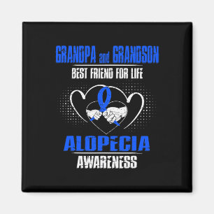 AIMANT GRANDPA ET GRANDSON MEILLEUR AMI DE LIFE ALOPECIA