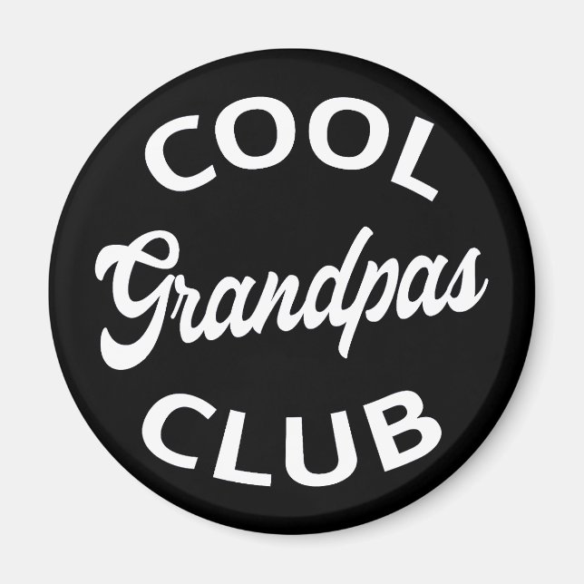 Aimant Grandpas Club cool I (Devant)