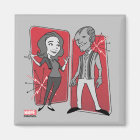 Graphique d'animation rétro WandaVision