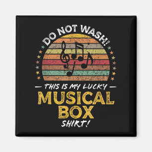Aimant Graphique de citation drôle de boîte de musique