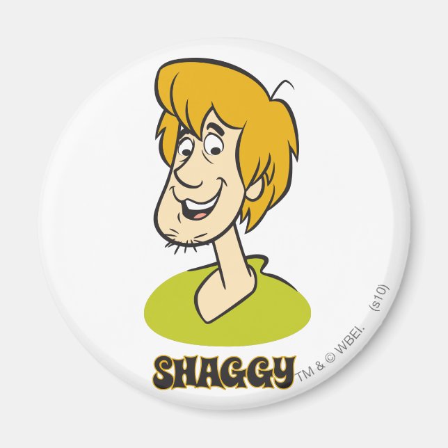 Aimant Graphique de nom de schaggy (Devant)