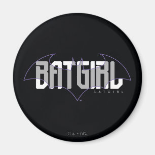 Aimant Graphique de nom haute technologie Batgirl