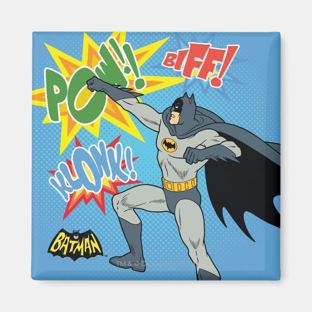 Aimant Graphique de poinçonnage Batman (Devant)