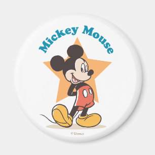 Aimant Graphique du nom de star de Mickey Mouse