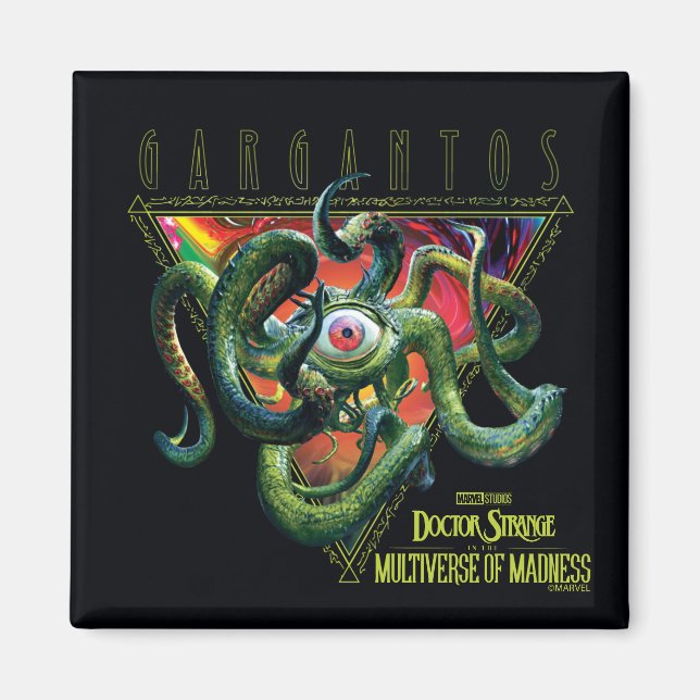 Aimant Graphique multivers Gargantos (Devant)