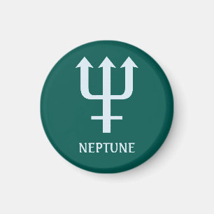 Aimant Graphiques d'astrologie : La planète Neptune Magne