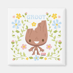 Aimant Graphisme de la graine florale