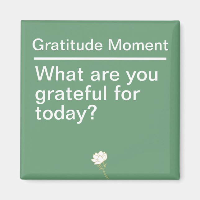 Aimant Gratitude (Devant)