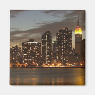Aimant Gratte-ciel de Manhattan la nuit