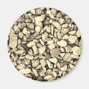 Aimant Gravel rocks texture pattern