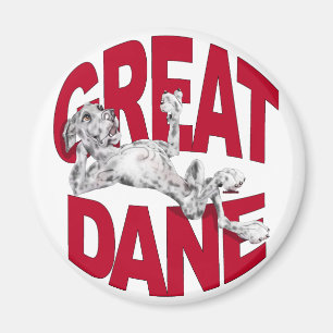 Aimant Great dane s'est remis Merle UC