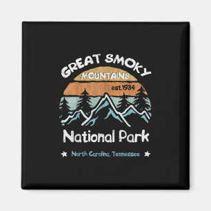 Aimant Great Smoky Mountains US National Park Camping