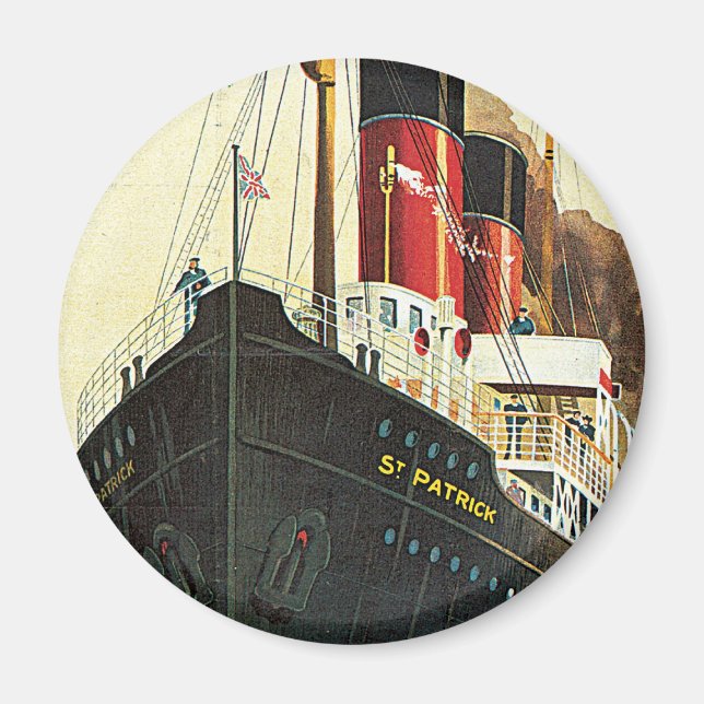 Aimant Great Western Railway - Vers l'Irlande (Devant)