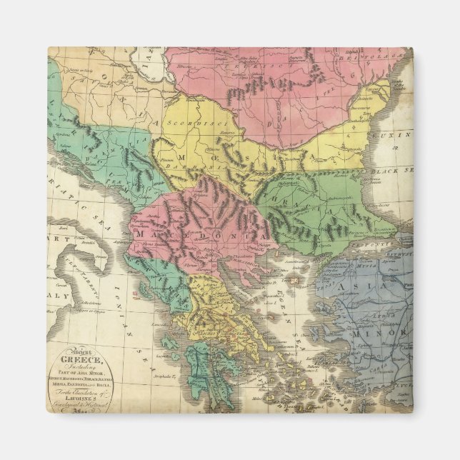 Aimant Grèce antique 4 (Devant)