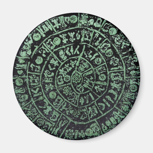 Aimant Grèce Crète Phaistos ancien code d'historique des  (Devant)