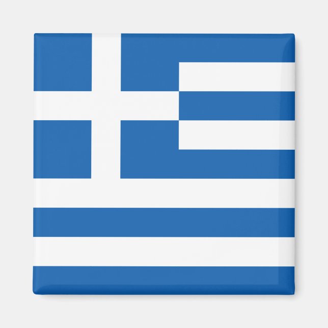 Aimant Grèce Drapeau GR (Devant)