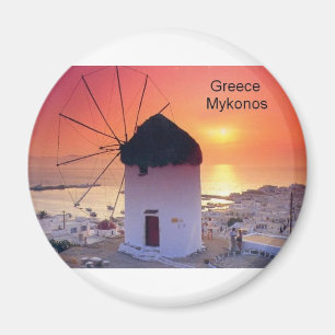 Aimant Grèce Mykonos Sunset (St.K.