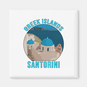 Aimant Greek Islands Santorini