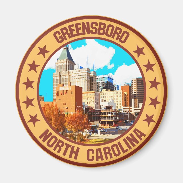 Aimant Greensboro (Devant)