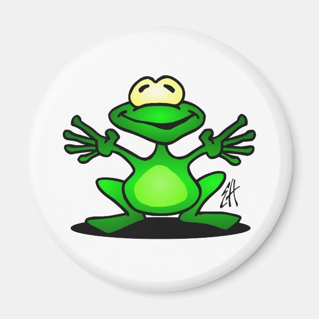 Aimant Grenouille amicale (Devant)