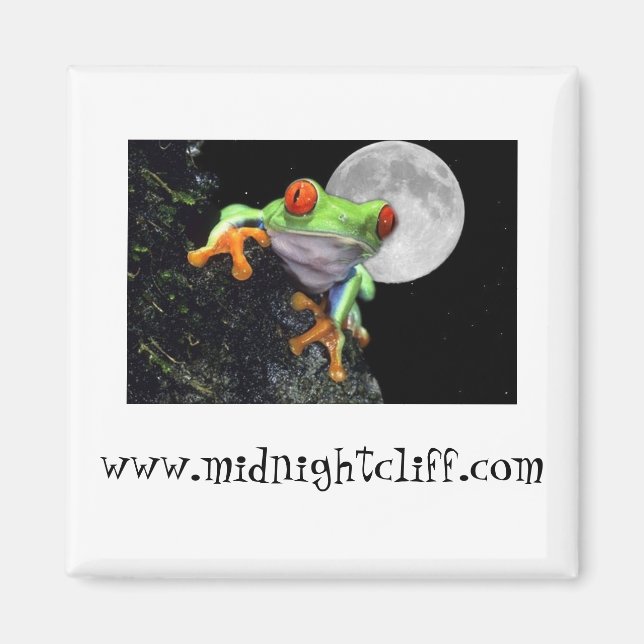Aimant grenouille arrière - plan de midnightcliff, www.mi (Devant)