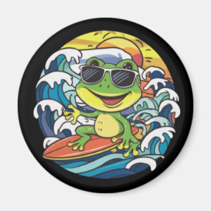 Aimant Grenouille cool