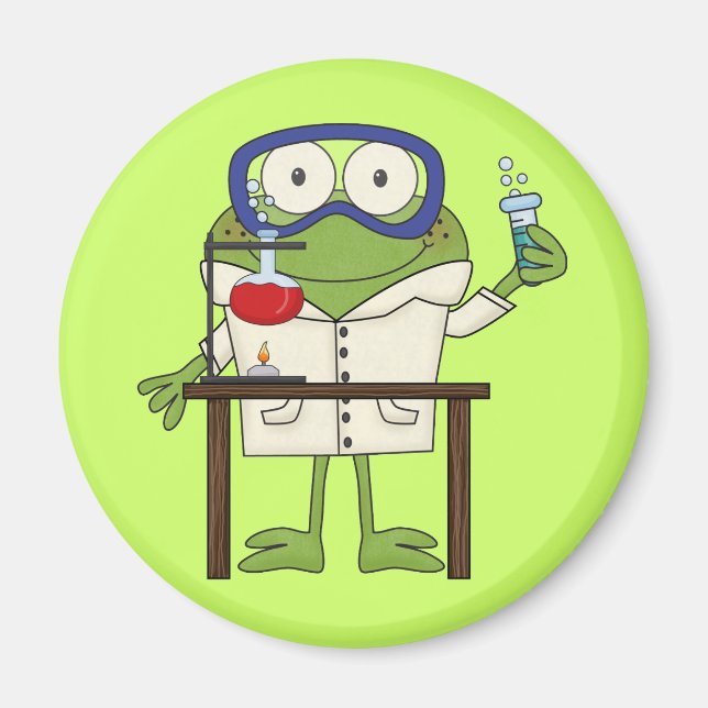 Aimant Grenouille dans le laboratoire de la Science (Devant)