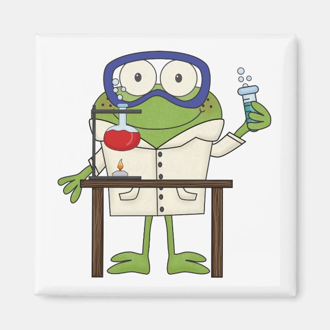 Aimant Grenouille dans le laboratoire de la Science (Devant)
